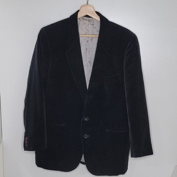 College Hall Velvet Boyfriend Women's Jacket - Picture 2 of 7